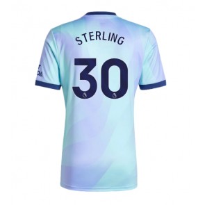 Arsenal Raheem Sterling #30 Replika Tredjetrøje 2024-25 Kortærmet